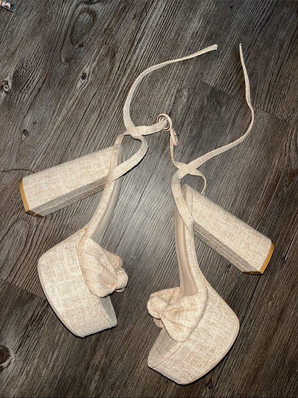 Beautiful Heeled Platform Sandals